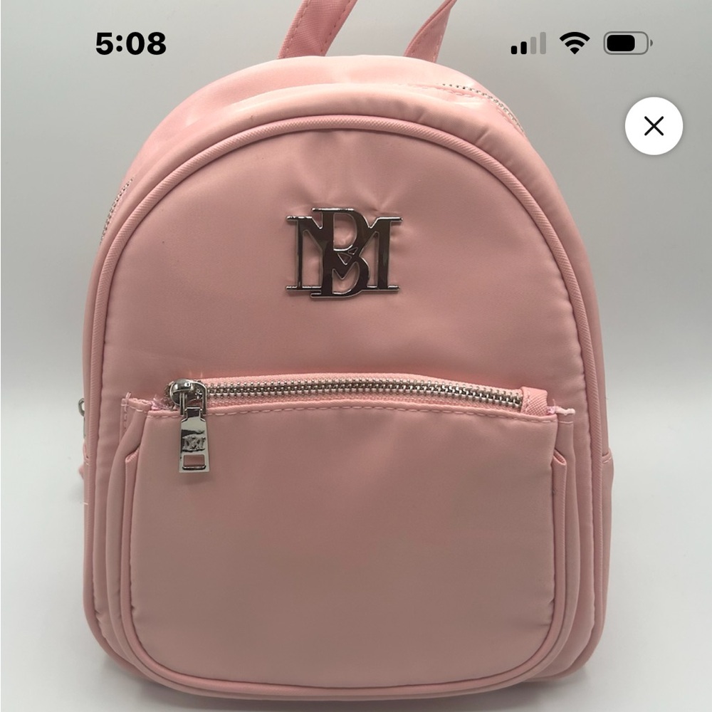 Badgely Mischka Pink Women's Mini Back Pack Bag